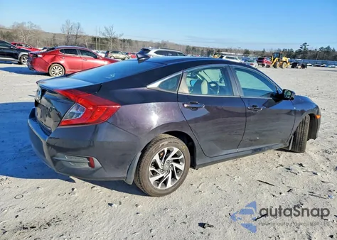 2018 Honda Civic Ex из США, поврежденный, VIN 19XFC2F7XJE026308